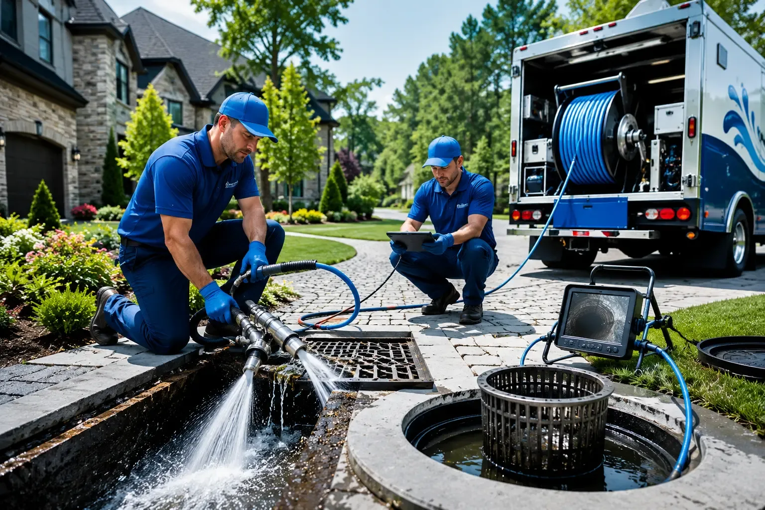 Local outdoor drain cleaning professionals in Laporte, CO